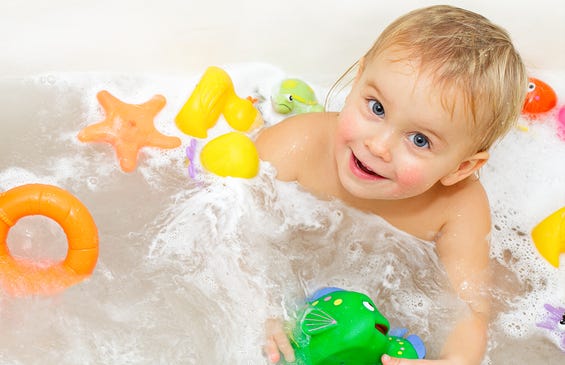 Mehr Spaß in der Badewanne
