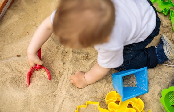 Die Sandkistensaison beginnt