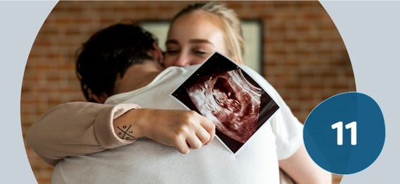 11. Schwangerschaftswoche