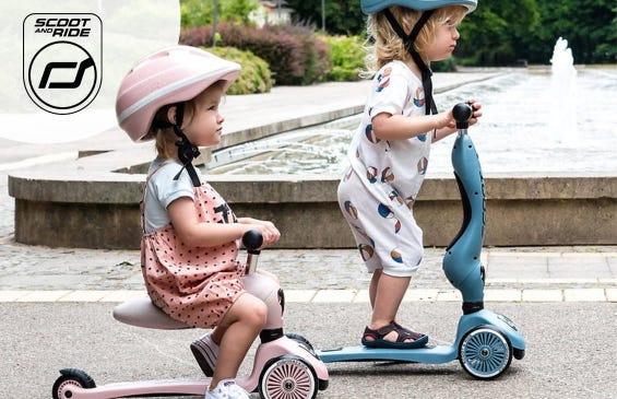 Scoot & Ride: Kinderfahrzeuge, die mitwachsen