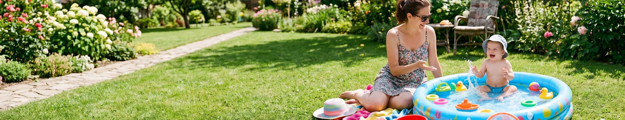 Kleine Abkühlung im Garten