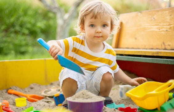 L’été, place aux jeux de sable