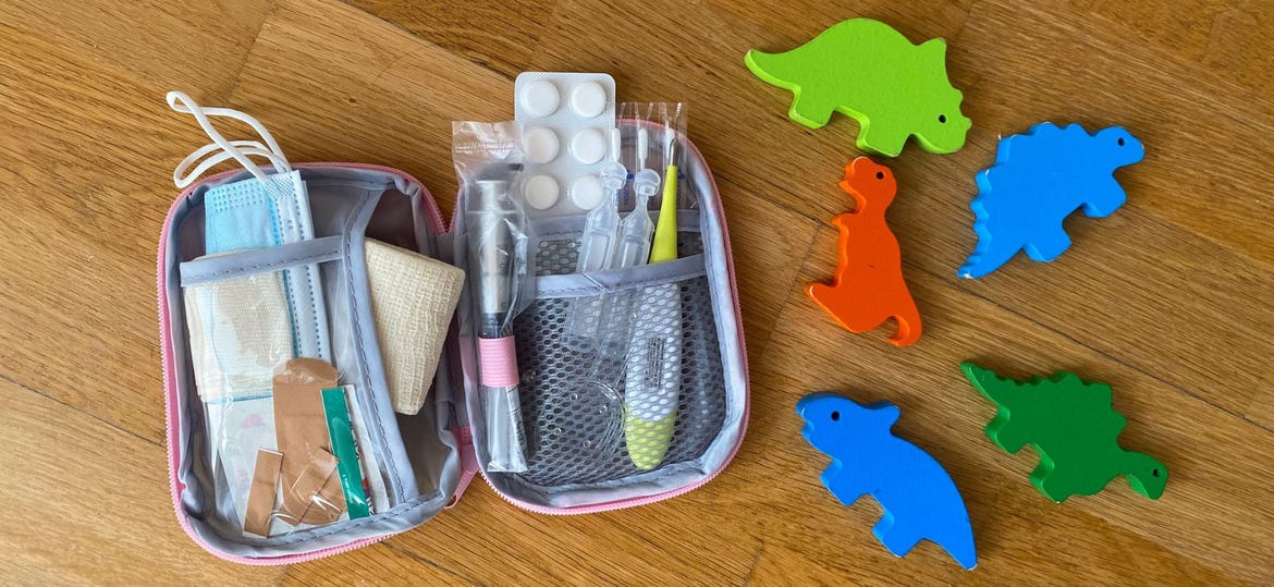Reiseapotheke für Babys und Kleinkinder