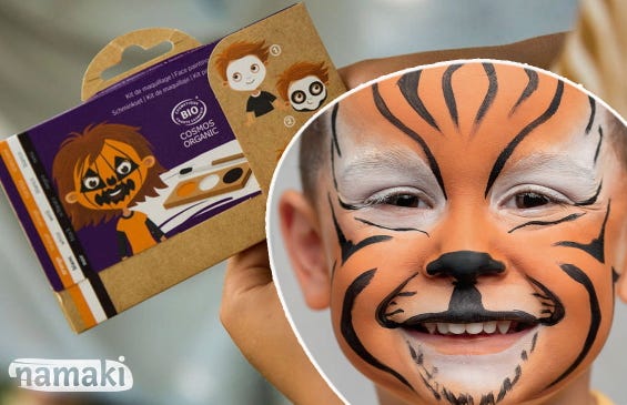 Kinderschminke für Halloween