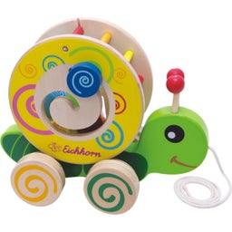 Eichhorn Nachzieh-Stecktier mit Bausteinen - 1 Stk