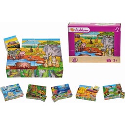 Eichhorn Bilderwürfel mit Tiermotiven - 1 Stk