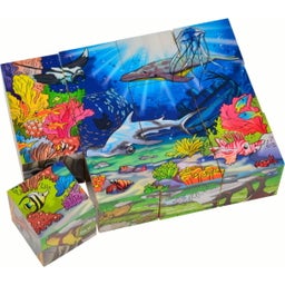 Eichhorn Bilderwürfel mit Tiermotiven - 1 Stk