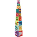 Djeco 10 Tiere und Natur Blocks Stapelturm - 1 Stk