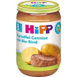 HiPP Bio Menü Kartoffel-Gemüse mit Bio-Rind - 220 g