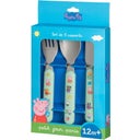 Petit Jour Peppa Pig - 3-teiliges Besteck - 1 Stk