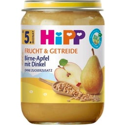 Bio Frucht & Getreide Birne-Apfel mit Dinkel - 190 g
