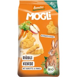 MOGLi Bio Rübli Kekse Karotte & Dinkel - 125 g
