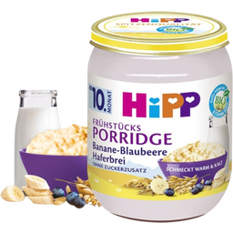 Bio Frühstücks-Porridge Banane-Blaubeere Haferbrei - 160 g