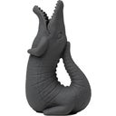 Krokodil-Gießkanne, anthrazit