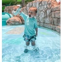 Scrunch Krokodil-Gießkanne - blau