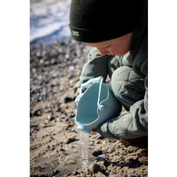 Scrunch Gießkanne - blau