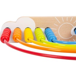 small foot Motorikschleife und Abakus Regenbogen - 1 Stk