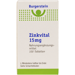 Burgerstein ZinkVital 15 mg - 100 Tabletten