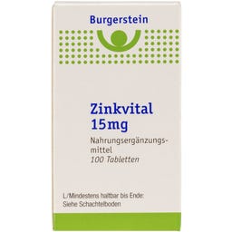 Burgerstein ZinkVital 15 mg - 100 compresse
