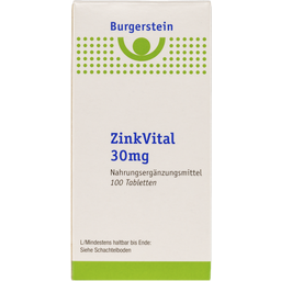 Burgerstein ZinkVital 30 mg - 100 Tabletten