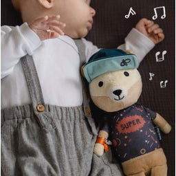 Rock my Sleep Jay der Bär – Spieluhr im Stoffsäckchen - 1 Stk