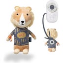 Eddie der Löwe – Spieluhr mit Geschenkset - 1 Set mit Stofftier, Musikplayer, Datenkabel, Geschenkbox, Glückwunschkarte, Batterien, Gutschein für ein Schlaflied, Anleitung