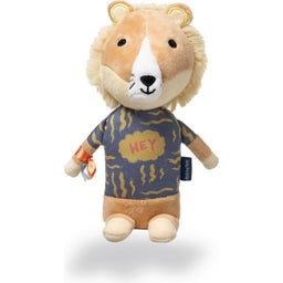 Eddie der Löwe – Spieluhr mit Geschenkset - 1 Set mit Stofftier, Musikplayer, Datenkabel, Geschenkbox, Glückwunschkarte, Batterien, Gutschein für ein Schlaflied, Anleitung