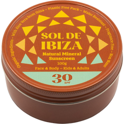 Sol de Ibiza Natural Mineral Sunscreen LSF 30 - 100 g