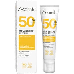 Acorelle Sonnenspray LSF 50 unparfumiert