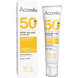 Acorelle Sonnenspray LSF 50 unparfumiert