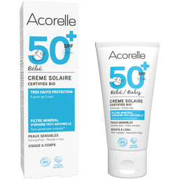Acorelle Baby Sonnencreme LSF 50+ ohne Duft - 50 ml