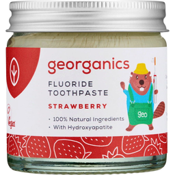 Georganics Fluoride Toothpaste Strawberry - 60 ml