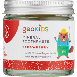 geoKIDS Mineral Toothpaste Strawberry & Hydroxyapatite - 50 ml