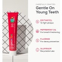 geoKIDS Fluoride Toothpaste Strawberry & Hydroxyapatite - 75 ml