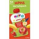 Bio Vorteilspack HiPPiS Erdbeere Banane in Apfel, 400 g