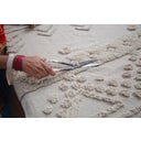 Lorena Canals Baumwoll-Teppich Tribu, Natural