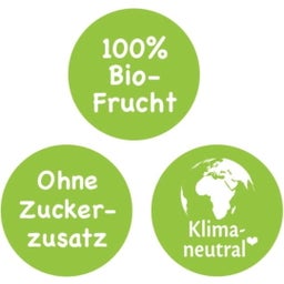 Bio Vorteilspack HiPPiS Erdbeere Banane in Apfel - 400 g