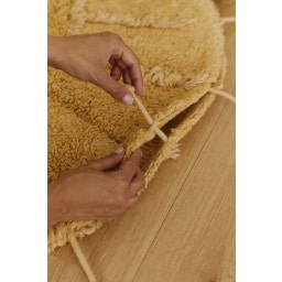 Waschbarer Baumwollteppich 