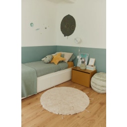 Waschbarer Baumwollteppich 