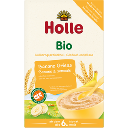 Holle Bio Vollkorngetreidebrei Griess Banane