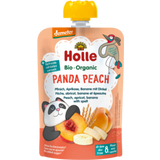 Bio Fruchtpüree "Panda Peach - Pouchy mit Pfirsich, Aprikose & Banane mit Dinkel"