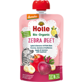 Bio Fruchtpüree "Zebra Beet- Pouchy mit Apfel, Banane, Rote Beete"
