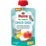 Bio Fruchtpüree "Croco Coco - Pouchy mit Apfel, Mango, Kokosnuss"