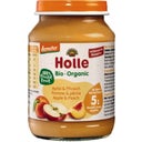 Bio Babygläschen Apfel & Pfirsich Demeter - 190 g