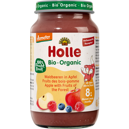 Bio Babygläschen Waldbeeren in Apfel Demeter - 220 g