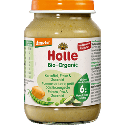 Bio Babygläschen Kartoffel, Erbse & Zucchini Demeter - 190 g
