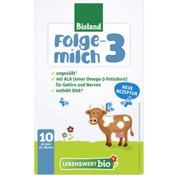 Holle Bio Folgemilch auf Kuhmilchbasis 3 - 475 g