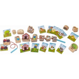 Eichhorn Fädelspiel, 13-teilig