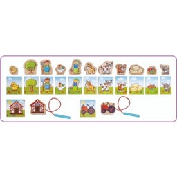 Eichhorn Fädelspiel, 13-teilig