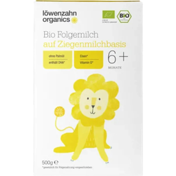 Löwenzahn Organics Bio Folgemilch auf Ziegenmilchbasis 6+ - 500 g